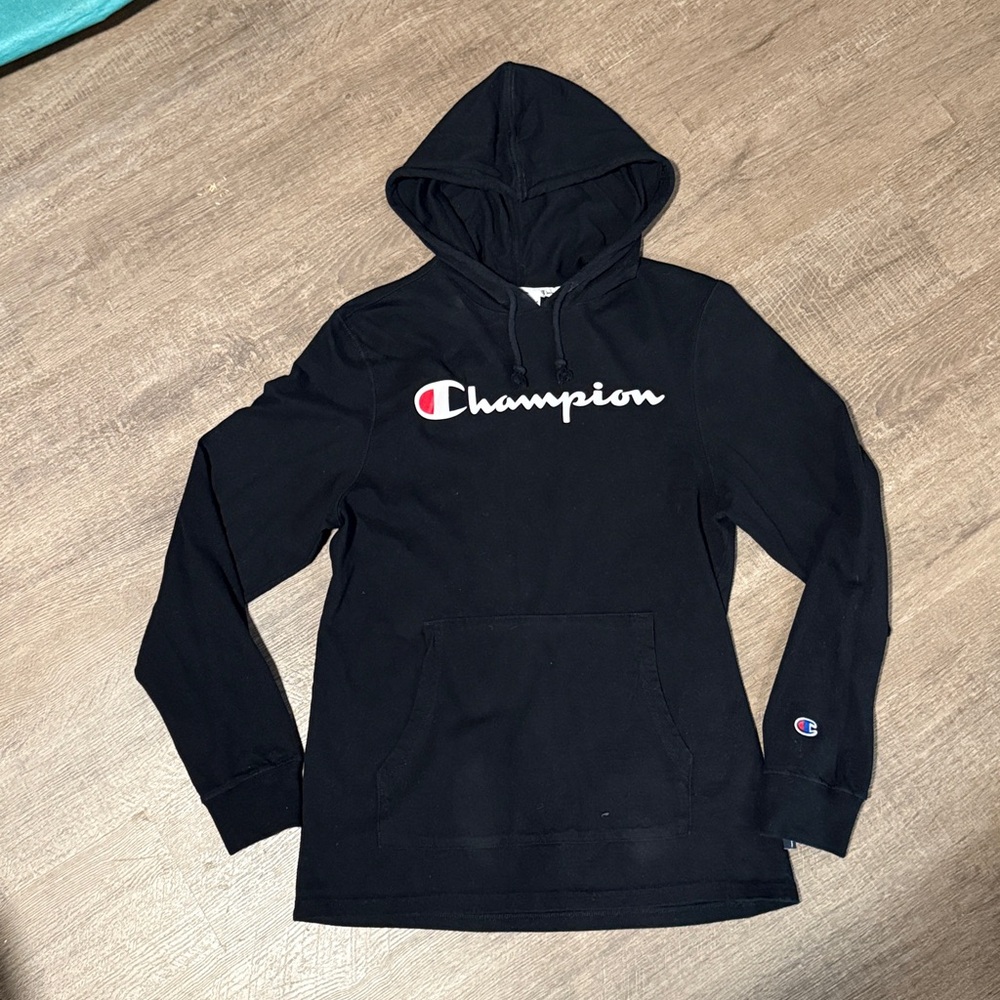 Champion Black Hoodie